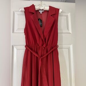 Long Red Dress Size S